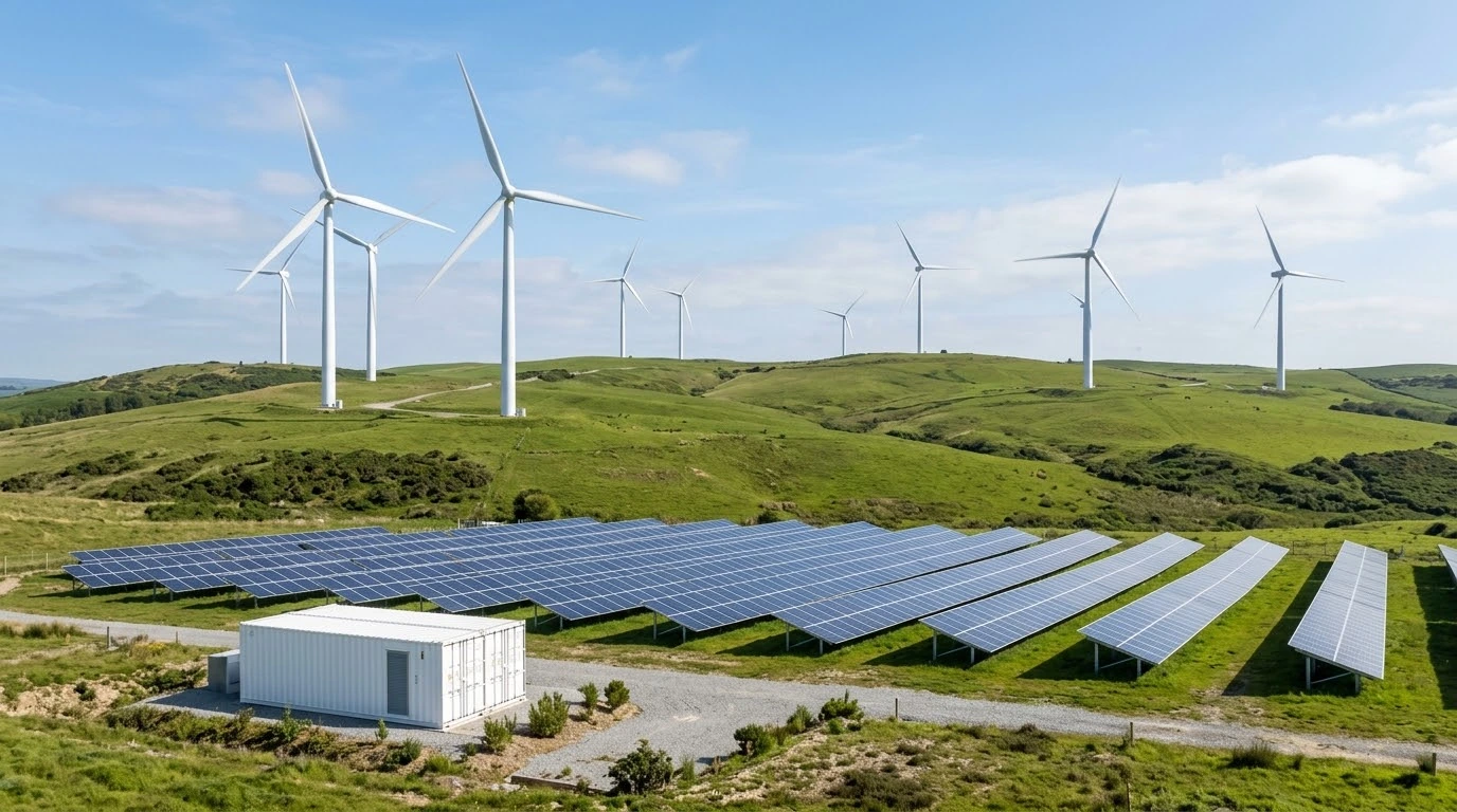 QTEK renewable energy industry inspection of wind and solar equipment